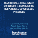 cover of Sharing Data for Social Impact report