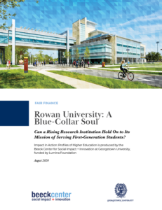 rowan university report cover