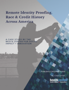 Cover of Remote Identity Proofing, Race & Credit History Across America