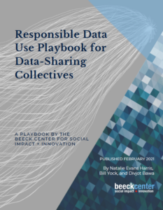 Cover of Responsible Data Use Playbook for Data-Sharing Collectives