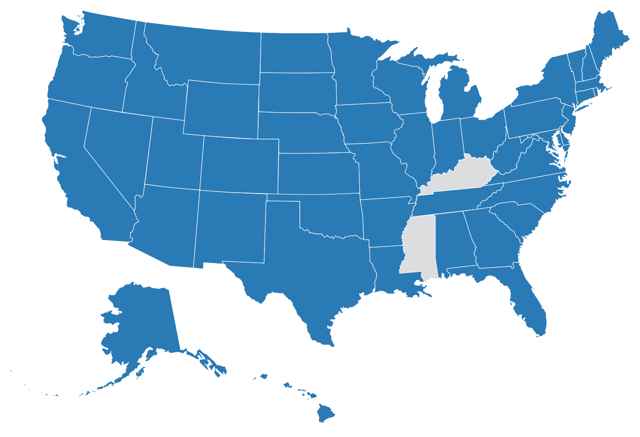 Map of USA