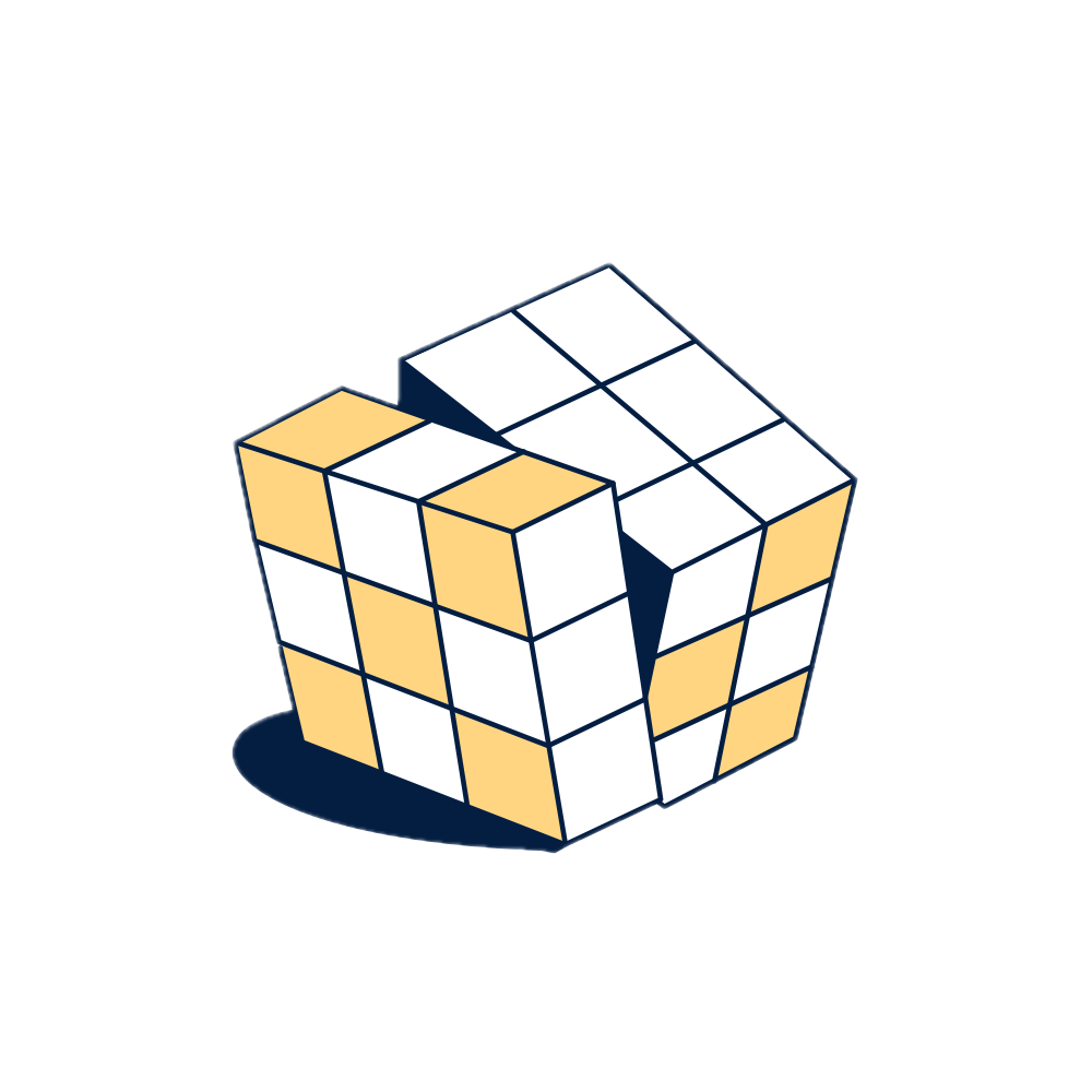 Icon showing Rubik's cube