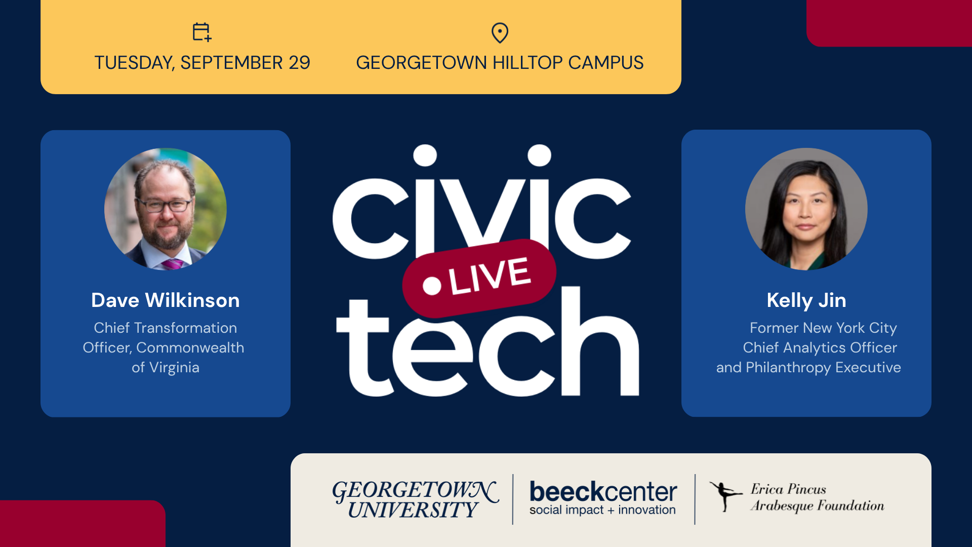 Civic Tech Live newsletter graphic